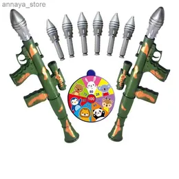 총 장난감 어린이 소프트 총알 폼 장난감 장난감 군용 로켓 발사기 소년을위한 총알 어린이 야외 게임 giftsl2404