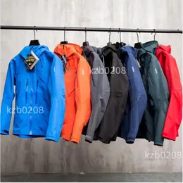 Men's Jacket Three Layer Outdoor Waterproof Warm ARC Jacket Men Women GORE-TEXPRO SV/LT Fashion Men's Casual ARC Jacket Lightweight Hiking