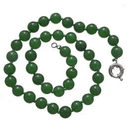 Pingentes de colar de jade malaios naturais de miçanga redonda de 10 mm de jóias diy para presente de festa para mulheres