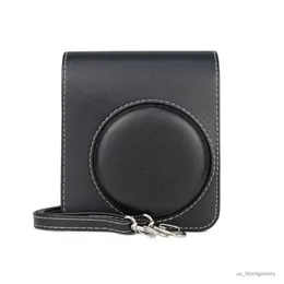 Kameraväska tillbehör för Fujifilm Instax Instant Film Photo Camera Mini 40 Retro Pu Leather Protection Bag Case Cover med axel avtagbar rem