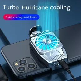 Coolers Mini Мобильный телефон охлаждающий вентилятор радиатор Turbo Ураган Game Cooler Сотовый телефон Cool Teap раковина для iPhone/Samsung/Xiaomi Universal