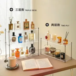 Организация парфюм -чашки дисплея стойки на рабочем столе INS Perfume Heress Box Многофункциональное хранение организация Дома