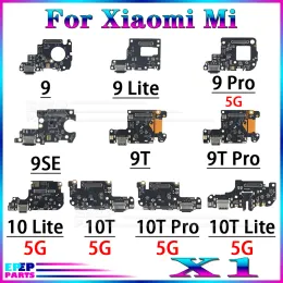 Cabos 1 PCE USB Carregador Jack Dock Connector Flex Cable para Xiaomi Mi 9 Lite 9T 9SE 10 10T Lite Pro Charging Board Module