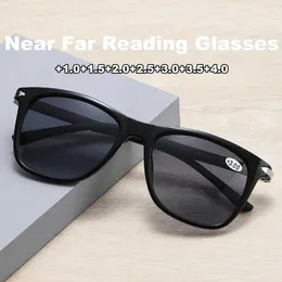 Occhiali da sole Fashion HD Lens Reading Glasses UltraLight vicino a Far Presbyopia Eyewear for Men Women Trendy Sports with Diopters