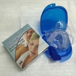 Silicone Stop ronco bocal anti -ronco bocal de apnea guarda baxismo Bandeja para dormir Ajuda da boca da bocais Ferramenta de saúde para dormir para dormir