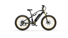 Bicicleta 1000w Motor elétrico RV700 EBike 48V 17ah 26*4.0 Tire Mountain Fat Bike Aluminum Ligy Suspension Fork