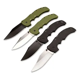 Recon S35vn Razor Sharp Blade G10 Hand Tactical Camping Folding Knife Rescue Knife con clip a cinghia