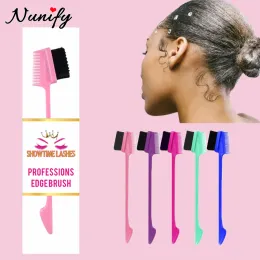 Щетки на заказ щетки с вашим собственным логотипом профессиональным расческом для волос -салона персонализированная двойная боковая расческа для женщин