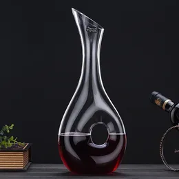 Spesa di vetro in vetro di vetro in vetro a mano senza piombo fatto a mano Decanter Decorativo DECOTOR AERATOR DEVISIBILE DI BARAFE BARAFE 240419