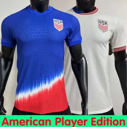 Maglie di calcio Versione giocatore della 24 Coppa America USA Jersey, Jersey Size 7, Reina 8, McKinsey