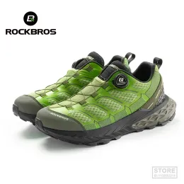 Ayakkabı Rockbros Sports Shoes Erkekler Bisiklet Dış Mekan Aktivitesi Ayakkabı Yumuşak Nefes Alabilen Kadınlar Yürüyüş Kamp Kampı Slip Sneaker