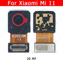 モジュールXiaomi Mi11 Mi11のオリジナルフロントカメラは正面景色のセルフィーカメラモジュールフレックス交換スペアパーツを向いています