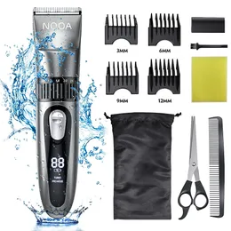 Волосы Clipper Professional Trimmer для мужчин режут машины для бороды электрическая бритва для волос для волос 240411