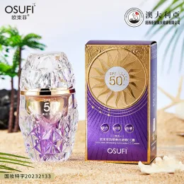 Moisturizers OSUFI Whitening Sunscreen Face Care Lotion Oil Control Sunscreen SPF50 Moisturizing Face Concealer BB Cream Base Makeup Skincare