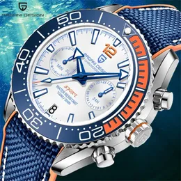 Pagani Design Diver Watch Men 10Bar wasserdichtes Datum Uhr Sport Uhren Top Marke Herren Quarzgelenk Relogio Maskulino 240419