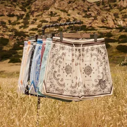 American Youngl Trendy Caixa Shorts para homens respiráveis secagem rápida e solta malha de verão esportes casuais parto 240409