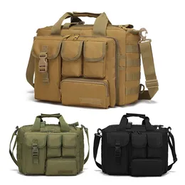 Army Tactical Handbag Mult-Pickets Military Sling Axel Bag Multifunktionell Molle för utomhusjaktklättring 240412