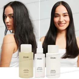 Şampuanlar Ouai Durgin Saç Koşullandırıcı Sürkme Sisi Nemlendirme Yağ Kontrolü Parlatıcı Şampuan Ekle/Saç Kremi Canlandırıcı Saç Bakımı