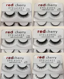 Red Cherry False Eyelashes 5 ParSpack 8 Styles Natural Long Professional Makeup Big Eyes 13 Styles In Stock High Quality5665729