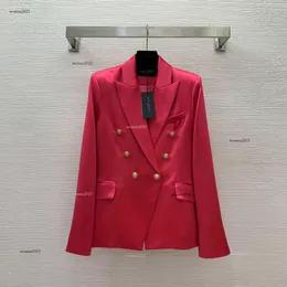 Varumärkesdräkt Kvinnor kostymer kappa designer kvinnor mode middag del dubbelbröst konvexa knappar långärmad blazer kostym jacka överrock 25 april