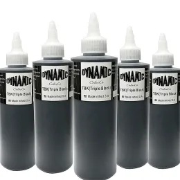 Ghost Ax tatuering bläck 240 ml Professionell svart tatueringsfärg för kroppskonstmålning Permanent Makeup Tattoo Supplies Blk TBK