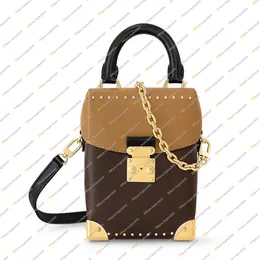 Ladies Fashion Casual Designe роскошная коробка для камеры сумки сумки сумки для плеча Crossbody Messenger Bag Серкало качество M82465 кошелек