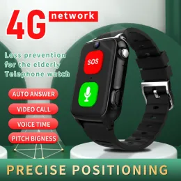 Accessories GPS Positioning Elderly Watch IP67 Waterproof 4G LTE SOS Button Emergency Alarm GPS Tracking Heart Rate Blood Pressure Monitor