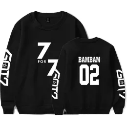 Шаллеры Kpop got7 Team Team Tome Fleece/Loak Hoodies Swhoderts Осень зимний унисекс толстовки толстовка.