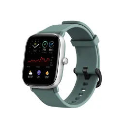 Relógios reformados Amazfit GTS 2 Mini SmartWatch 70 Modos Sports Monitoramento do sono GPS AMOLED Display SmartWatch para Android para iOS
