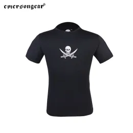 Schichten EmerGear Tactical Aborbent Sweat Schweiß Hemd F Typ Sweatwicking T -Shirt Shorts Ärmel laufen Fahrradwanderung im Freien