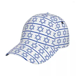 Bollmössor unisex utomhus sport solskyddsmedel baseball hatt som kör visir cap Israel illustration