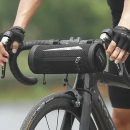 Rockbros Waterfroof Bike Bag Front Bicycle Mtb Road HandleBar Pannier多目的大容量バックパックサイクリングチューブ240416