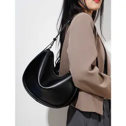 Autumn/winter 2024 High End Fashion Crossbody Half Moon Bag One Shoulder Small Form Design Handheld Womens