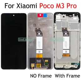 Schermate IP per Xiaomi Poco M3 Pro 5G LCD M2103K19PG Display Schermata Schermata Digitalizzatore del pannello touch per Xiaomi Poco M3Pro LCD