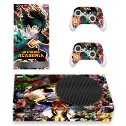 ملصقات My Hero Academia Skin Sticker Screer Cover for Xbox Series S Console و 2 Controlers Series Xbox Series Slim XSS Skin Sticker Vinyl