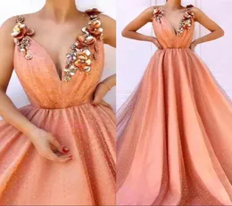 فساتين سهرة رسمية مع الزهور 2020 خط حزام معكرونة حزام لؤلؤة البتلة فلورا مسابقة Pageant Prom Dress7622597