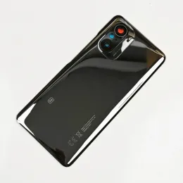 Xiaomi için Çerçeveler Poco F3 Orijinal Cam Arka Konut Kapağı Poco F 3, Arka Kapı Değiştirme Sabit Pil Kılıfı + Kamera Lens