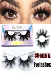 1Pair 3D False Eyelashes Thick Natural Soft Lashes Wispies Fluffy Lashes 100 Cruelty Lashes Makeup3430380