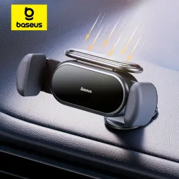 자동차 솔라 배터리 전기 자동차 클램핑 자동차 휴대폰 스탠드 GPS 지원 Xiaomi Car Mount for iPhone에베이스 우스 전화 홀더 스탠드