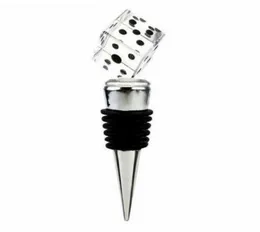 LasVegas Themed Crystal Dice Wine Bottle Stopper Event Party Supplies Wedding Bridal Shower Favors7276794
