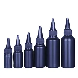 병 50pcs 10ml100ml 빈 UV 그림자없는 접착제 병 PE 플라스틱 드롭 디스펜스 애플리케이터 스퀴즈 병 검은 페인트 잉크 컨테이너