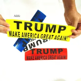 Trump Araba Stickers 2024 Maga Ön Cam Gagası Yakıt Deposu Kapağı için Yansıtıcı Dekorasyon Tampon Motosiklet 0416 0417 0425