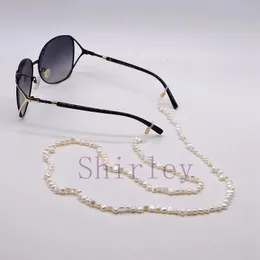 Pearl Glasses Chains Natural Freshwater Pearls Creative Glasses Chains Small Pearls Sunglasses Accessories Mom Gifts 240411