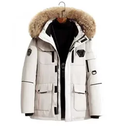 qnpqyx new men winter winter 재킷 다운 캐나다 코트 다운 재킷 스탠드 칼라 방수 코트 남성 여성 바람발기 까마귀 재킷 두꺼운 따뜻한 옷