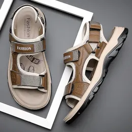 Brand Sanes Sandals Men Slippers Men Sandals Beach Sapas Sapatos de Wading Shoes de Wading 240424