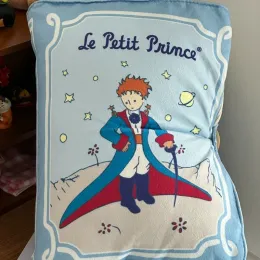 Travesseiro criativo Little Prince Storybook Pillow, quarto e sofá de sala de estar itens domésticos, presente de aniversário de crescimento infantil