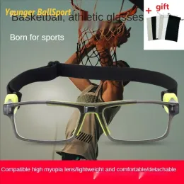 Eyewears 2024 Basketball Sport Eyewear Football Eye Anticollision Gläser Abnehmbares Training Brille Radsportgläser Anpassbare Objektive