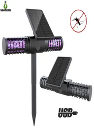 Solar Mosquito Killer Lampe Outdoor Anti -Moskito -Lampe USB Insekten Killer wasserdichte UV Fly LED Moskitos Trap1717844