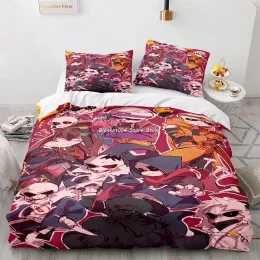 Set di biancheria da letto undertale set singolo gemello Full Queen King Size Frisk Sans Anime Bed Set Aldult Kid Biding DuvetCover Siet 3D Stampa 013
