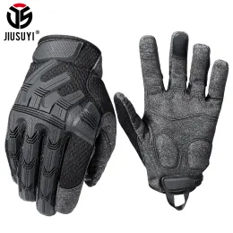 Collane Black Full Finger Glove Tactical Glove Swat Mittens Touch Screen Army Screen Bicycle Work Work